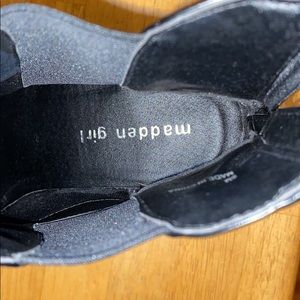 Steve Madden Black Boots Size 8